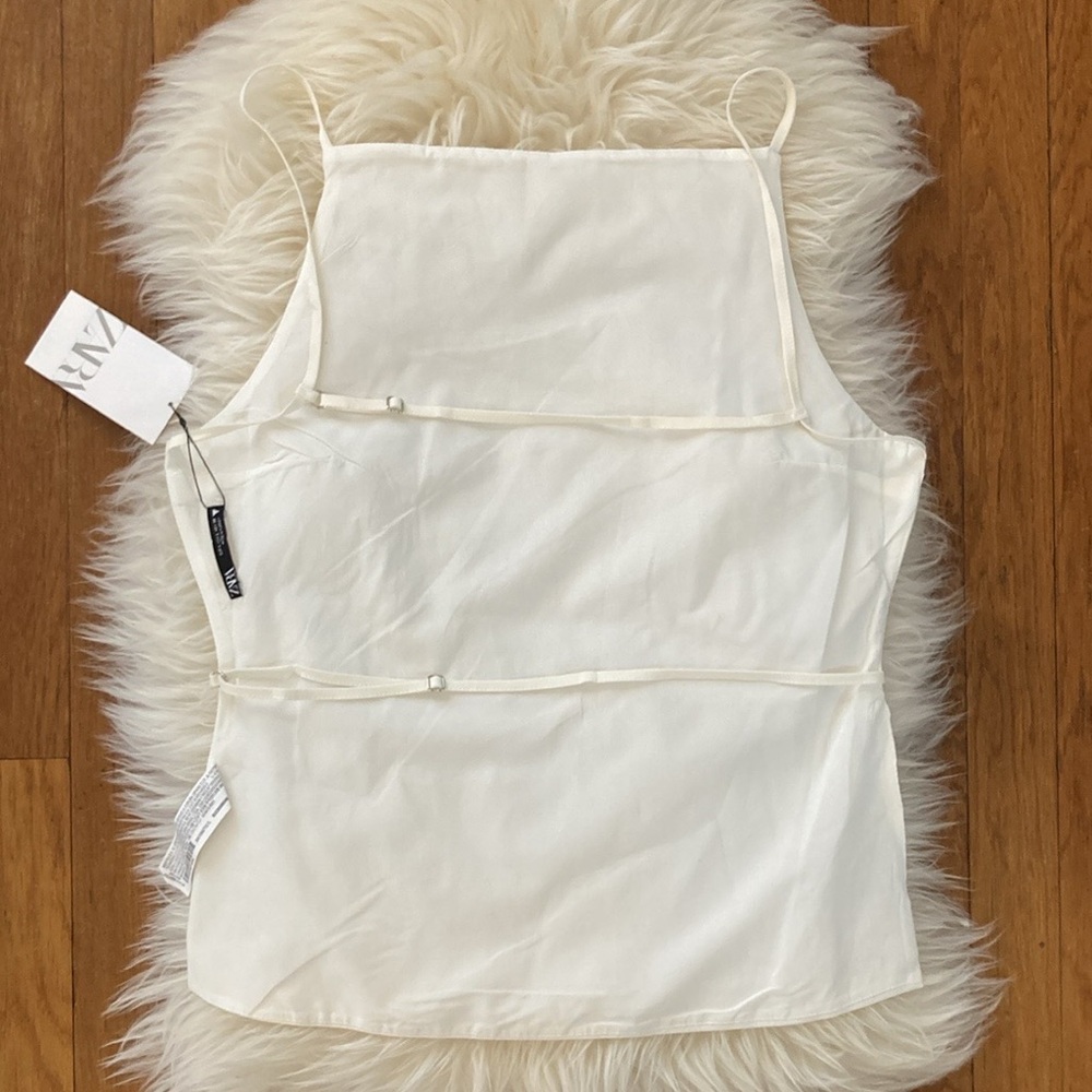 Zara Cream Tank Top